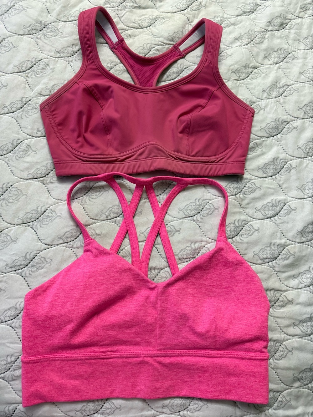 Champion Women's Pink and Joy Lab Hot Pink Small Sports Bras